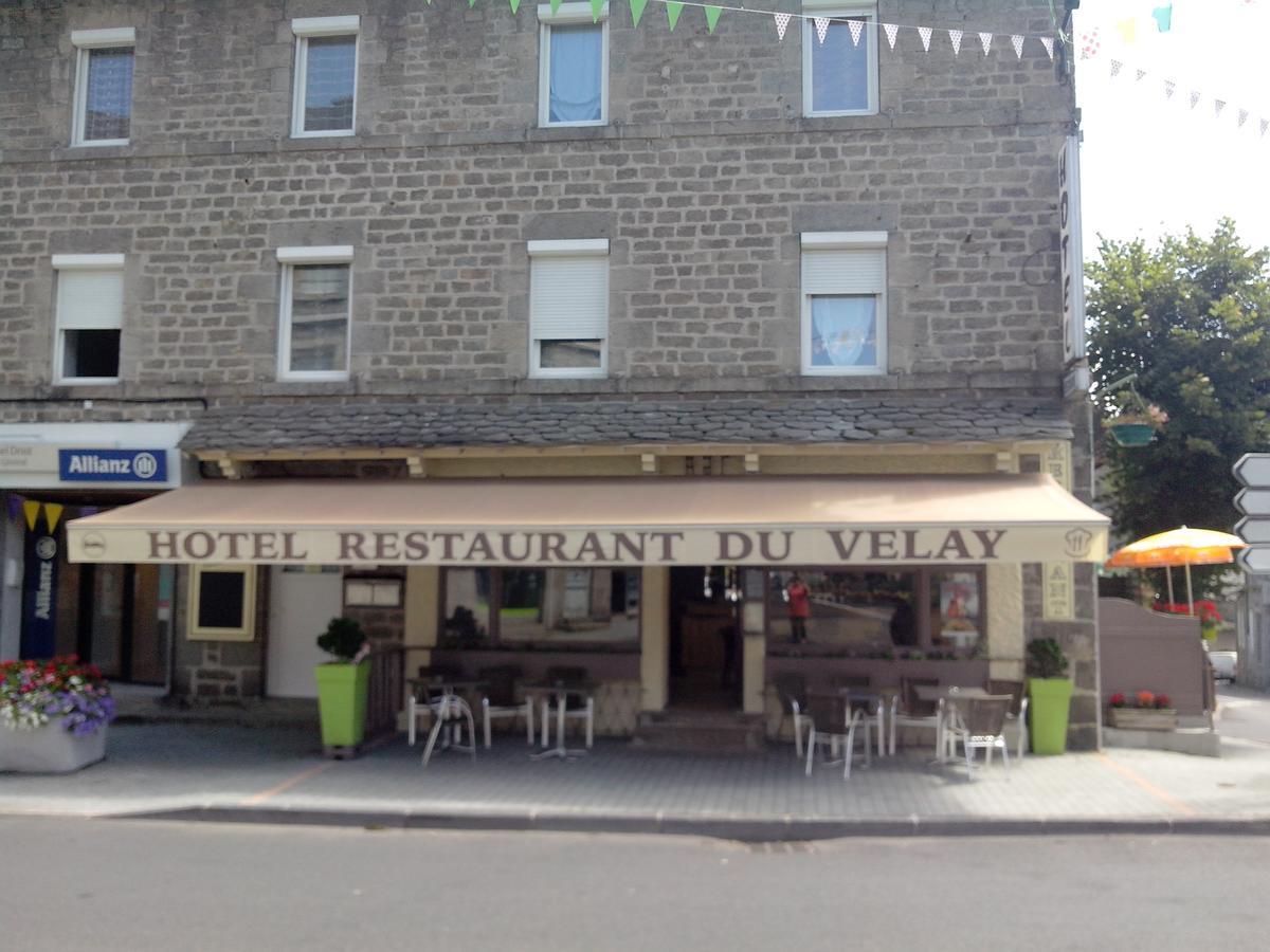 Hotel Restaurant Du Velay Le Chambon-sur-Lignon Buitenkant foto